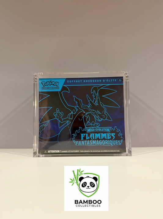 Protection Acrylique Premium pour Coffret Dresseur d'Élite (ETB)