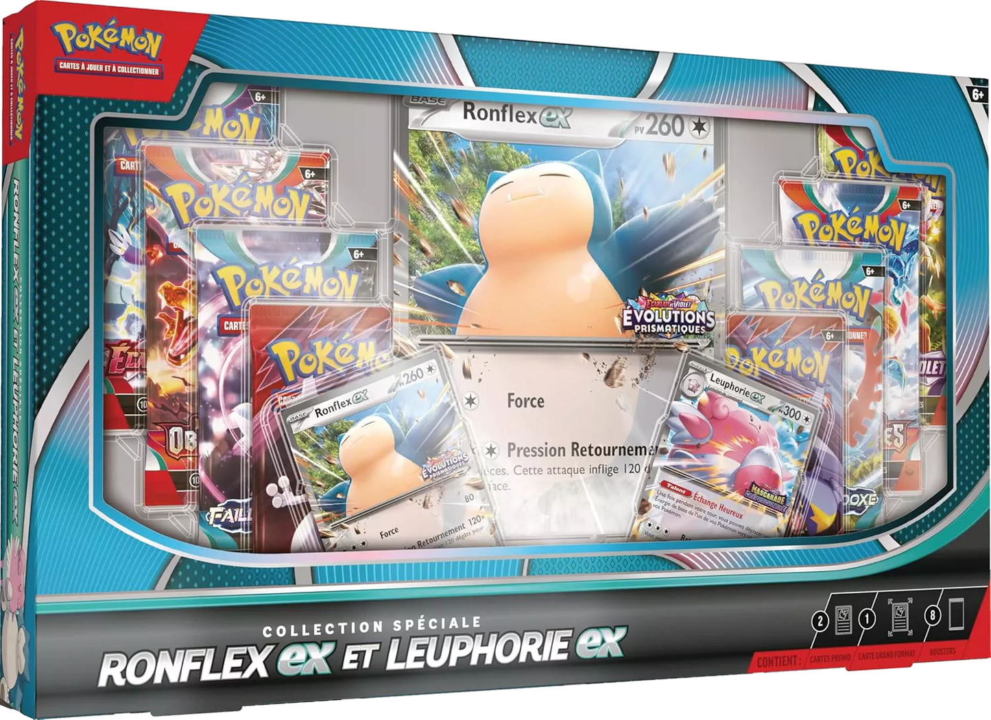 Coffret Pokémon Collection Spéciale – Ronflex Ex et Leuphorie Ex