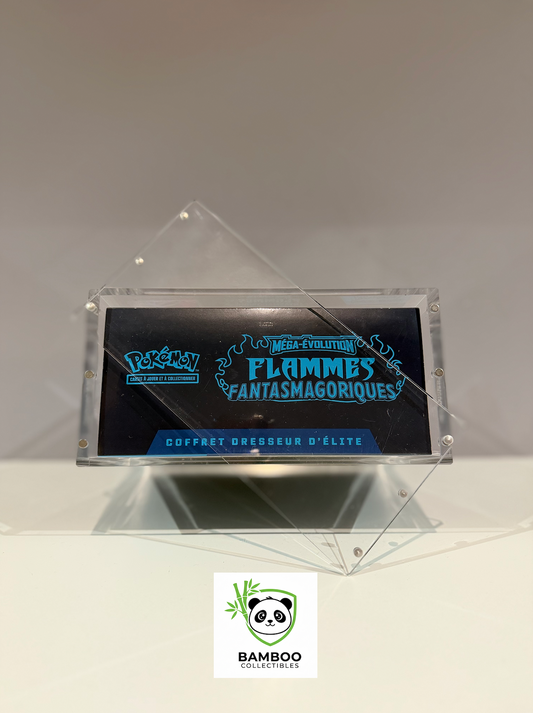Protection Acrylique Premium pour Coffret Dresseur d'Élite (ETB)