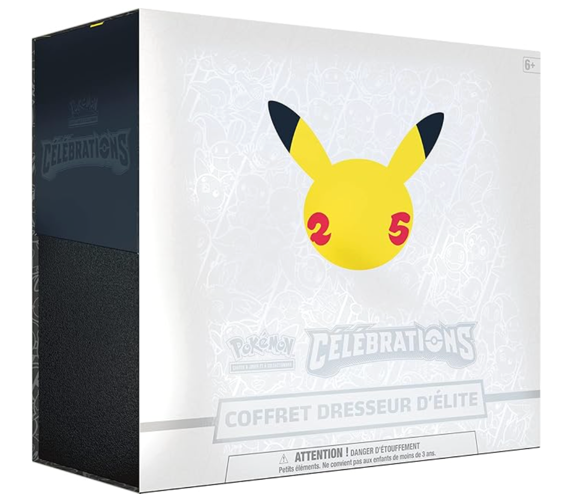 Coffret de Dresseur d'Elite : Epee & Bouclier - 25 ans Celebrations