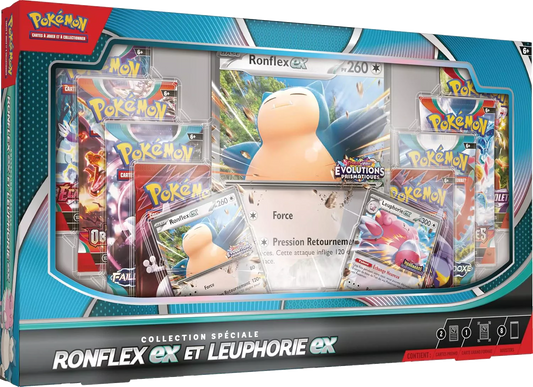 Coffret Pokémon Collection Spéciale – Ronflex Ex et Leuphorie Ex