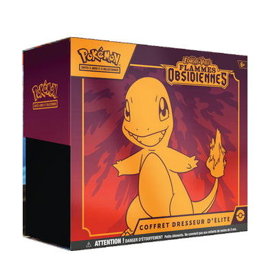 Coffret de Dresseur d'Elite : Ecarlate & Violet - Flammes Obsidiennes